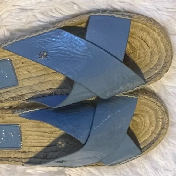 Tory Burch Bima Patent Espadrille Slide sandals - Picture 5 of 11